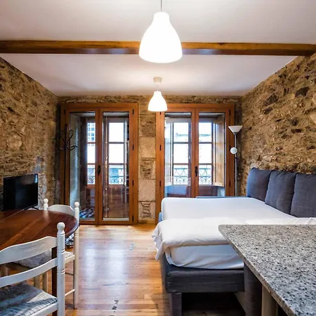 Appartement Alda Fogar Natural à Saint-Jacques-de-Compostelle Extérieur photo